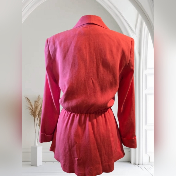 Alice + Olivia Vibrant Pink Blazer - Picture 2 of 4